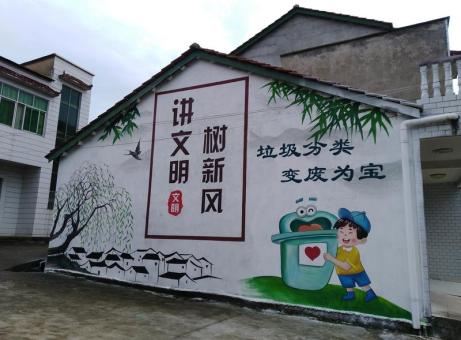 宿松墙绘是现在流行的墙体广告