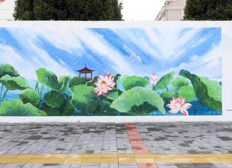 宿松墙绘施工材料制作工艺说明