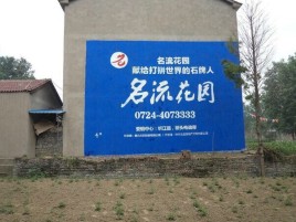 宿松农村墙体广告的长尾效应