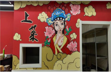 宿松墙体彩绘的发展和应用