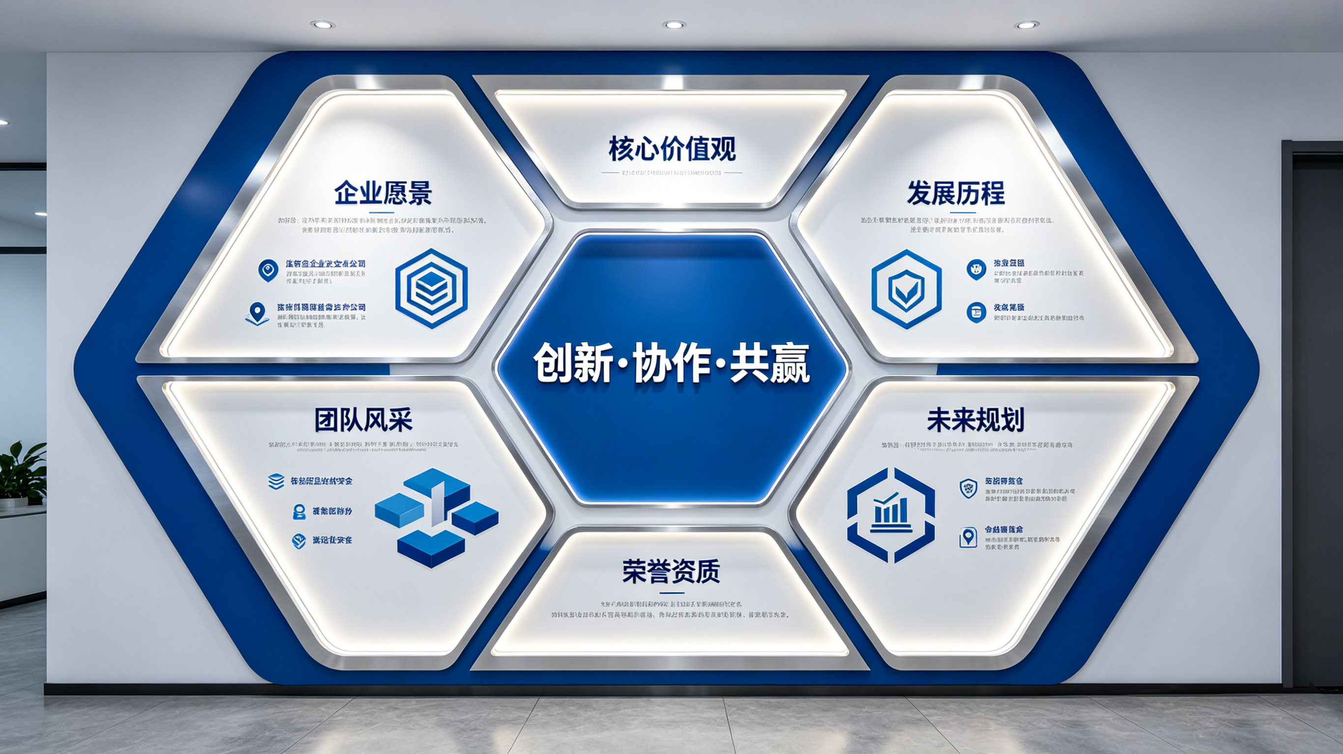 宿松企业文化墙六边形避坑指南（新手常犯5个错误）